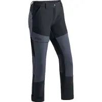 Maier Sports - Women's Fleeceflex - Pantalones de trekking size 48 - Regular, negro