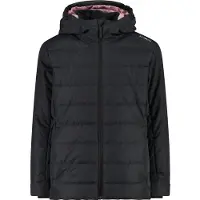 CMP - Girl's Jacket Fix Hood - Chaqueta softshell size 110, negro