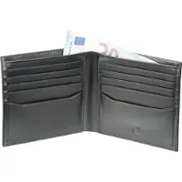 Porsche Design Classic Cartera Bloqueo RFID Piel natural 11 cm negro