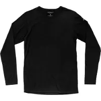 Devold - Breeze Shirt - Ropa interior merino size XL, negro