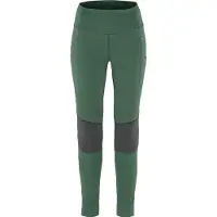 Fjällräven - Women's Abisko Värm Trekking Tights - Leggings size L, verde