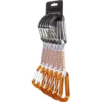 Camp - Cintas express Escalada - Photon Wire Express KS Dyneema 6 Pack de Aluminio - Talla 12 cm - Naranja