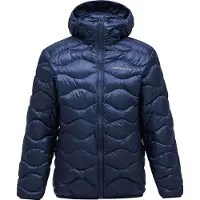 Peak Performance - Plumíferos esquí - M Helium Down Hood Jacket Blue Shadow - Talla S - Azul marino