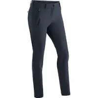 Maier Sports - Women's Helga Slim - Pantalones de invierno size 23 - Short, azul/gris