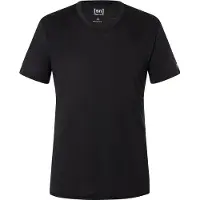 Super.natural - Sierra 140 V Neck - Camiseta de manga corta size XXL, negro