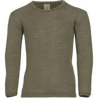 Engel - Kids' Undershirt L/S - Ropa interior merino size 176, oliva