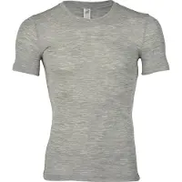 Engel - Shirt S/S - Ropa interior merino size 50/52, gris