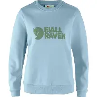 Fjällräven - Women's Logo Sweater - Jerséis size L, azul/turquesa