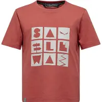 Salewa - Kid's Graphic T-Shirt - Camiseta de manga corta size 164, rojo