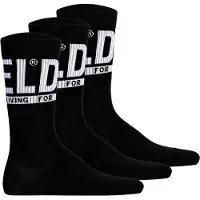Diesel Calcetines 'SKM-Ray' gris claro / negro