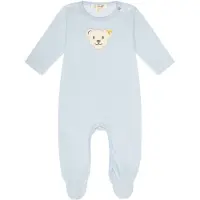 Steiff Pijama entero/body beige / crema / azul claro