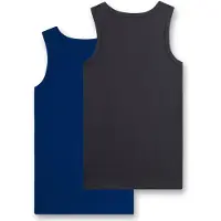 Sanetta Camiseta térmica azul / azul oscuro / gris oscuro / negro