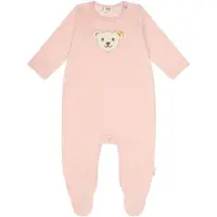 Steiff Pijama entero/body beige / marrón / amarillo / rosa