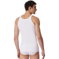 Schiesser Camiseta térmica blanco