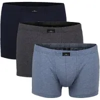 Götzburg Calzoncillo boxer azul / gris oscuro / negro