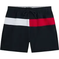 Tommy Hilfiger Bermudas azul oscuro / rojo sangre / blanco