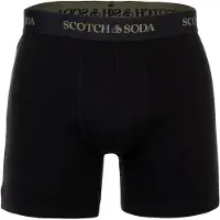 Scotch & Soda Calzoncillo boxer zafiro / amarillo oscuro / granadina / negro