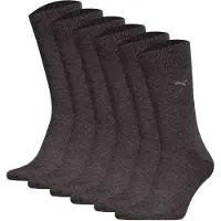 Puma Calcetines gris / negro moteado