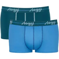 Sloggi Calzoncillo boxer 'Blue Start' azul cian / azul claro / menta