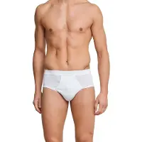 Schiesser Braga 'Essentials' negro / blanco