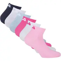 FILA Calcetines azul / rosa / blanco
