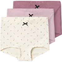 Name it Calzoncillo crema / lila / lila oscuro