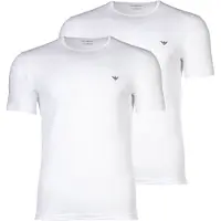 Emporio Armani Camiseta negro / blanco