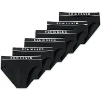 Schiesser Braga negro / blanco moteado
