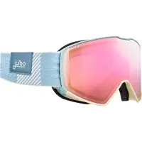 Julbo - Máscaras de esquí - Cyrius-X Reactiv HD 1-3 Blue/Beige de Silicona - Azul