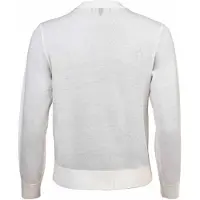 Armani Exchange para mujer. XW001439AF11896U1003 Jersey Sky blano roto (XL), Blanco, Casual, Lana, outlet 2026.
