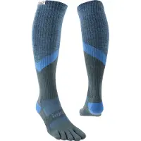 Injinji - Trail Midweight Over The Calf - Calcetines de trekking size 44,5-47, azul