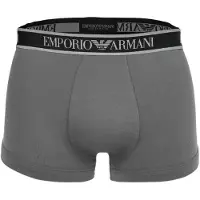 Emporio Armani para hombre. EM000259_AF20669 Set 3 Bóxers Use negro, gris (M), Homewear, Algodón, outlet 2026.