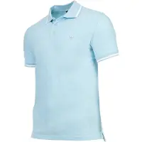 Emporio Armani Camiseta azul cielo / blanco
