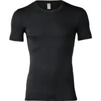 Engel - Shirt S/S - Ropa interior merino size 54/56, negro
