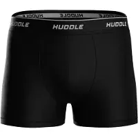 Huddle Calzoncillo boxer negro / blanco