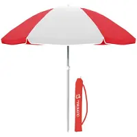 Marbueno Summer Sombrilla de verano Marbueno, modelo 10347r, 180 cm, para la playa. Talla única