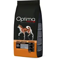 Optimanova Adult Sensitive: alimento seco para perros, sabor salmón y patata, 12 kg
