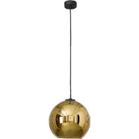 Nowodvorski Lighting Lámpara de techo modelo 9057 POLARIS, color dorado, para sala de estar