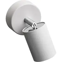 Lyora Foco de pared Eye Spot 1 luz, blanco