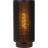 Lucide Lámpara de mesa con pantalla Tagalog, color , 1xE27, 40W, material: mimbre/ratán/paja, dimensiones: 31,5x15x15 cm, IP20, marca