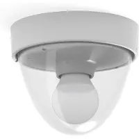 Nowodvorski Lighting , lámpara exterior 7972 NOOK, color blanco/blanco, IP44