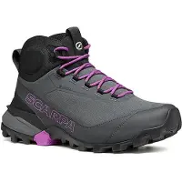 Scarpa - Zapatillas de senderismo Mujer - Ribelle Cross 2 Mid GTX W Dark Gray Purple para Mujer - Talla 41 - Gris