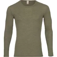 Engel - Shirt L/S - Ropa interior merino size 54/56, oliva