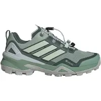 Adidas - Zapatillas de senderismo Mujer - Terrex Skychaser GTX W Silver Green/Linen Green/Legend Ivy para Mujer - Talla 4 UK - Verde