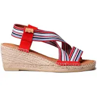 Toni pons Sandalias De Esparto Con Cuña Tina
