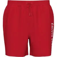 Calvin Klein Medium Drawstring Swim Trunk Aged Redwood Talla: XL | Bañadores Outlet | Hombre | Marrón