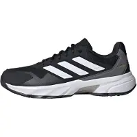 Adidas Calzado deportivo 'CourtJam Control 3' gris / negro / blanco