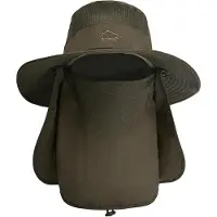 OEM Sombrero con visera ancha, protección UV 50+, ideal para actividades al aire libre, senderismo y viajes, con ajuste regulable