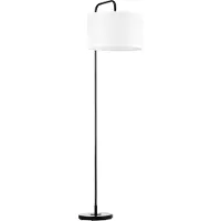 Fortuna Lámpara de pie para el salón, de diseño moderno, con estructura de metal , pantalla y cable de 180 cm. Dimensiones: 64 x 38 x 163,5 cm