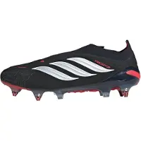Adidas adidasBota de fútbol sin cordones PREDATOR ELITE césped natural húmedo 36 Core Black / Cloud White / Lucid Red Unisex